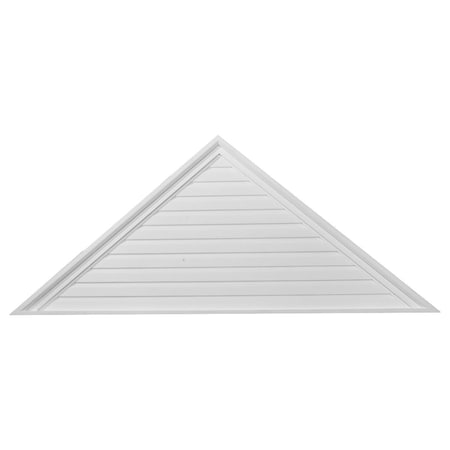 Ekena Millwork Pitch 12/12 Triangle Gable Vent, Functional, 65"W x 32 1/2"H x 1 1/8"P GVTR65X32F